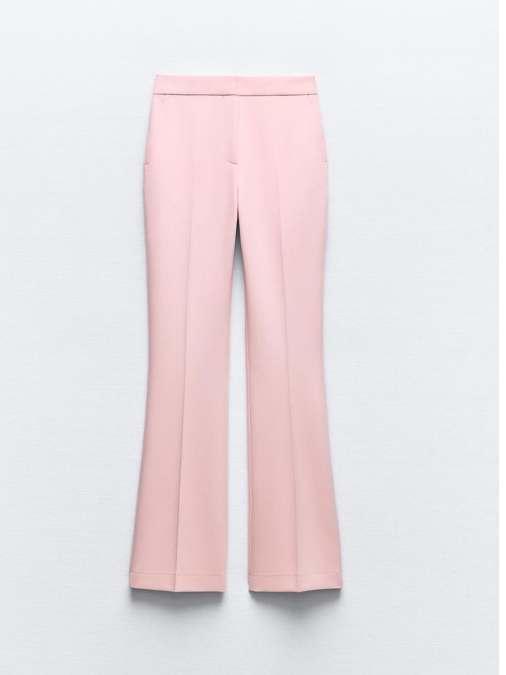 Zara Light Pink Flared Pants NWT SIZE MEDIUM